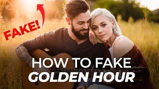 How to Fake Golden Hour Lighting | Master Your Craft