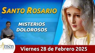 Santo Rosario de Hoy Viernes 28 Febrero 2024 l Amen Comunicaciones l Católica l María