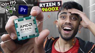 AMD Just Killed Intel Processor! Ryzen 5 9600X Gaming & Editing Test! *NEW BUDGET KING*