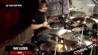 CYMBAL VOTE - Ray Luzier Reviews the 20" AAX ISO Ride