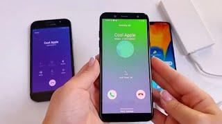 Samsung Galaxy A6 vs A7 vs A30 / Conference calls &  Incoming & outgoing calls