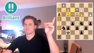 How Magnus Carlsen Spots Brilliant Tactics in Chess