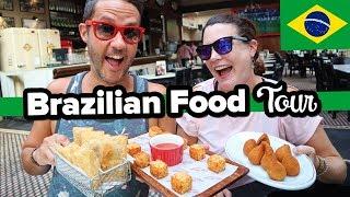 10 Dishes to Try in São Paulo Brazil. Eating with a Local. Canadians try traditional food in Brazil.