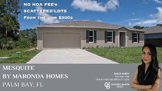 Mesquite Maronda Homes Palm Bay