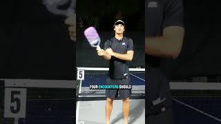 Do NOT Hit Slice Volleys In Pickleball