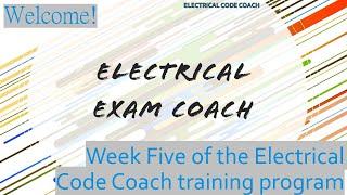 Week 5 Electrical Exam Prep Video Series, Journeyman and Master Electrician Exam Series 2017/2020