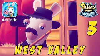 Rabbids Multiverse - WEST VALLEY - iOS (Apple Arcade) Gameplay