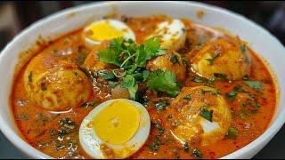 Restaurant Style Egg Curry Recipe  • Dhaba Style Egg Curry  • Egg Masala Curry  • Simple Egg Gravy