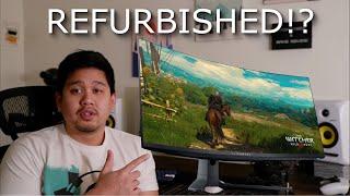 Alienware OLED AD3423DW Review : is Dell Refurbished Worth It?