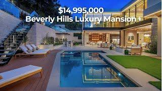 Inside a MARVELOUS $14.95M Architectural Masterpiece in Beverly Hills | Home Tour