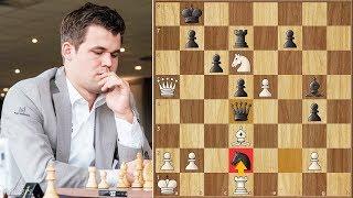 Big Trouble in Round 1 || Carlsen vs Kuzubov || FIDE Chess.com Grand Swiss