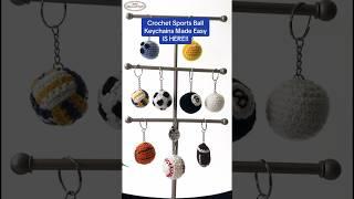 9 Best Crochet Sports Ball Keychain Patterns Made Easy