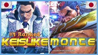 Tekken 8 ▰ KEISUKE (#4 Ranked Kazuya) Vs MONTE50 (Heihachi) ▰ Ranked Matches