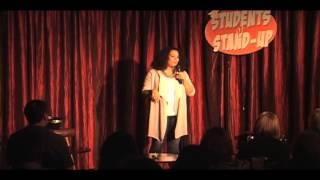 10.25.14 - Kira Davis at the Camino Real Playhouse. Students of Stand-up