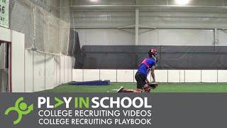 Christopher Valerio   Catching - MSI Baseball - Filmed Feb 2020 - www.playinschool.com