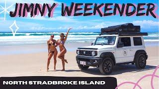 NEW SUZUKI JIMNY SET-UP - 4WD Beach camping on Stradbroke Island, Queensland.