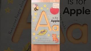 Book Review: A is for Apple #booksforkids #mom #momlife #readingwithkids