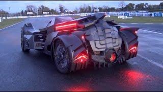 The NEW Batmobile! Built For Gumball 3000