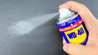 10 Amazing Tricks With WD-40 That EVERYONE Should Know