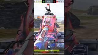 Jagdtiger | 3 Kills & 6488 DMG | #worldoftanksblitz #wotblitz #shorts #танки