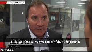 Löfven är förbannad efter bilbränderna - men varför?