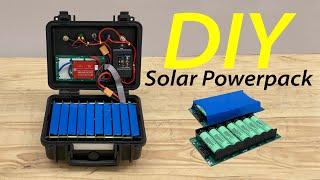 Emergency DIY Solar Powerpack Build