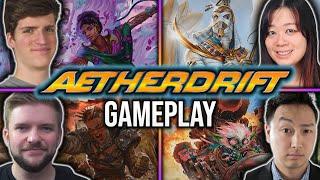 Which Aetherdrift Precon is BEST? | Saheeli vs Temmet vs Far Fortune vs Redshift | Deckmasters #1