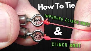 Step-by-Step Guide to Tie the Clinch Knot and Improved Clinch Knot for Fishing