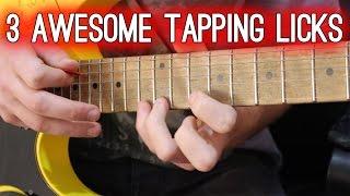 3 Awesome Tapping Licks in Less Than 2 Minutes!