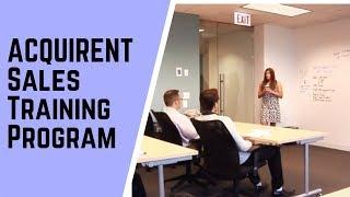 Acquirent, LLC Sales Training Fundamentals Series