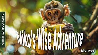 Miko's Wise Adventure l Monkey l Animal Storybook series l Story for kids