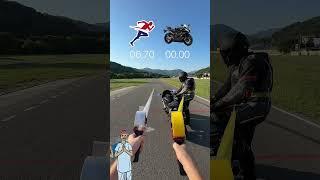 ATHLETE VS SPORT BIKE /TechShot channel