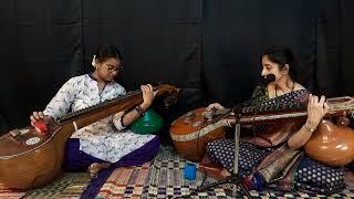 Beginner Veena lessons: "Lambodara" Pillari geetham - Part 2 | Rajyashree Josyer Shrikanth |