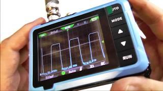 Миниатюрный осциллограф до 10MHz, замеры и тесты, разборка FNIRSI DSO510, новинка 2024.