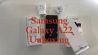 Samsung Galaxy A22 Unboxing - Indian Retail Unit