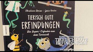 Tierisch gute Erfindungen Sachbuch ab 8 Jahre/ Kinderbuch/ Buch/ Wissen/ Lesen/ Lernen/ Bildung