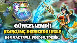 HIZLANDIRILMIŞ KADİTA SON DERECE KORKUTUCU! - HER MAÇ TROLL-TOKSİK-FEEDER.. | Mobile Legends