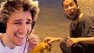 xQc CAN'T STOP LAUGHING at UNUSUAL MEMES COMPILATION V189