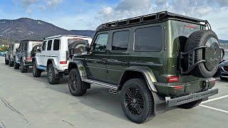 4X Mercedes-AMG G63 4×4² COMBO !