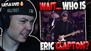 TRUE TALENT... | FIRST TIME HEARING 'Eric Clapton - Layla LIVE' | GENUINE REACTION