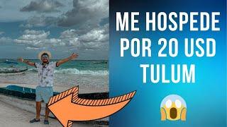 Nos hospedamos en TULUM por $20 USD | ¡¡Mayan Mokey, el HOSPEDAJE mas BARATO de TULUM!!