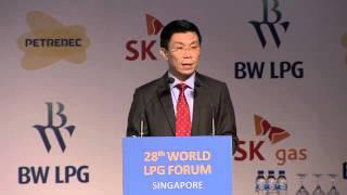 Mr Lee Yi Shyan, Senior Minister of State Singapore - Keynote Adress at the 28th World LPG Forum