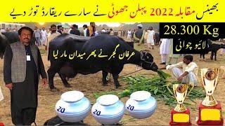 Buffalo Milk Competition 2022 | Faisalabad Agriculture University | World Record By Ch. Irfan Gujjar