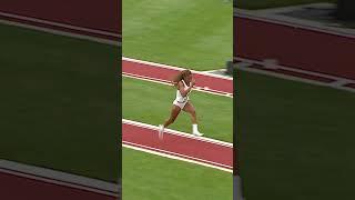 Tara Davis-Woodhall's 2021 NCAA long jump title  #shorts