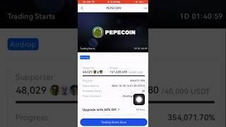Gate.io Startup Free Offering: PepeCoin (PEPECOIN) 