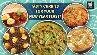 Tasty Curries for Your New Year Feast |Perfect New Year Party Menu - Egg Curry, Mushroom Tikka &More