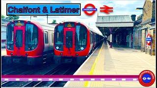 Trains at Chalfont & Latimer Station [CHO] - LU/CHML (04/08/2024)