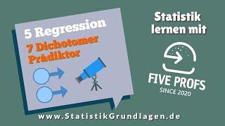 5.7 | Regression | Dichotomer Prädiktor