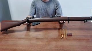 Lee Enfield Shell Ejection Soft Bullet Toy Gun Unboxing 2023 - Realistic Sniper Rifle Gun