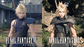 FF7 Rebirth VS. FF7 Remake - Combat & Graphics Comparison